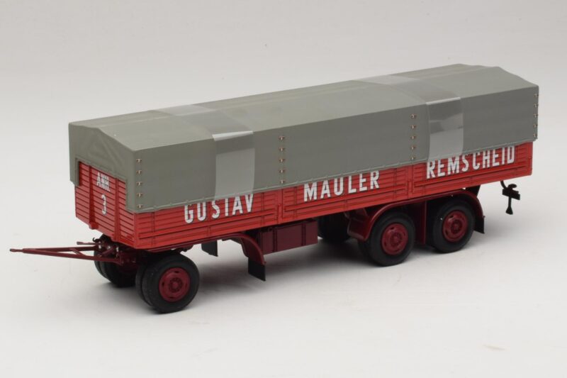 Kassbohrer Valníkový Přívěs Mauler Remscheid Minichamps 1:43 439161099 Kov