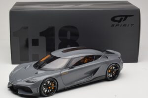 Koenigsegg Gemera Šedý GT Spirit 1:18 GT374 Pryskyřice – obrázek 5 z 5