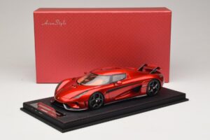Koenigsegg Regera Candy Apple Red FrontiArt 1:18 AS010-77 Pryskyřice – obrázek 7 z 7