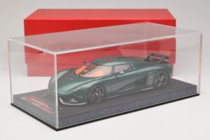 Koenigsegg Regera Zelený Tónovaný Karbon FrontiArt 1:18 AS010-110 Pryskyřice – obrázek 7 z 7