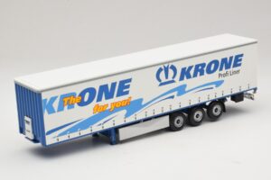 Krone Profiliner Kloubový Plachtový Návěs Minichamps 1:43 439911120 Kov