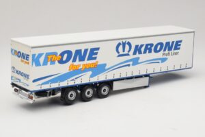 Krone Profiliner Kloubový Plachtový Návěs Minichamps 1:43 439911120 Kov – obrázek 2 z 6