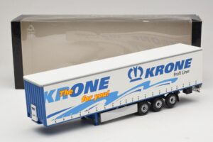 Krone Profiliner Kloubový Plachtový Návěs Minichamps 1:43 439911120 Kov – obrázek 6 z 6