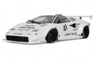Lamborghini Countach LB-Works Bílý GT Spirit 1:18 Z356-WH Pryskyřice