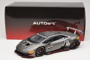Lamborghini Huracan LP620-2 Super Trofeo #63 Tmavě Šedý 2016 AUTOart 1:18 81559 Kompozit – obrázek 8 z 8