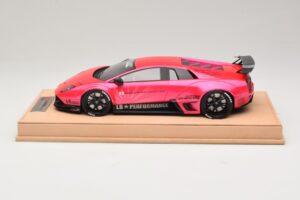 Lamborghini Murcielago Liberty Walk Lesklá Růžová AB Models 1:18 REMC044 Pryskyřice – obrázek 3 z 7