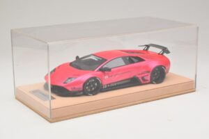 Lamborghini Murcielago Liberty Walk Lesklá Růžová AB Models 1:18 REMC044 Pryskyřice – obrázek 6 z 7