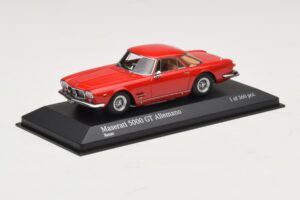 Maserati 5000 GT Allemano Červený Minichamps 1:43 437123321 Kov – obrázek 2 z 4