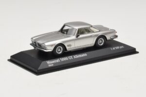 Maserati 5000 GT Allemano Stříbrný Minichamps 1:43 437123324 Kov – obrázek 2 z 4
