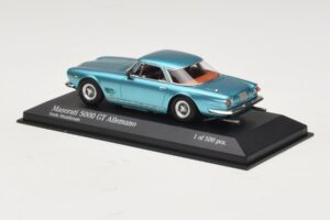 Maserati 5000 GT Allemano Verde Metallizzato Minichamps 1:43 437123320 Kov – obrázek 3 z 4