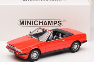 Maserati Biturbo Spyder Červený Minichamps 1:18 107123530 Pryskyřice – obrázek 6 z 6
