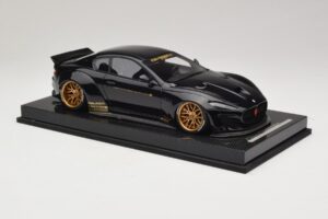 Maserati GranTurismo Liberty Walk Černý se Zlatými Ráfky AB Models 1:18 MAS-LB08-C Pryskyřice – obrázek 4 z 7