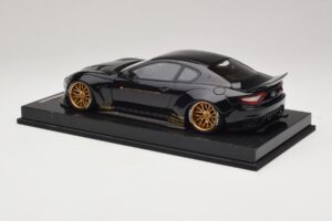 Maserati GranTurismo Liberty Walk Černý se Zlatými Ráfky AB Models 1:18 MAS-LB08-C Pryskyřice – obrázek 5 z 7