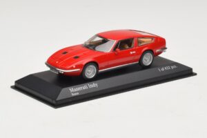 Maserati Indy Červený Minichamps 1:43 437123120 Kov – obrázek 2 z 4