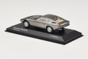 Maserati Khamsin Grey Metallic Minichamps 1:43 437123220 Kov – obrázek 3 z 4