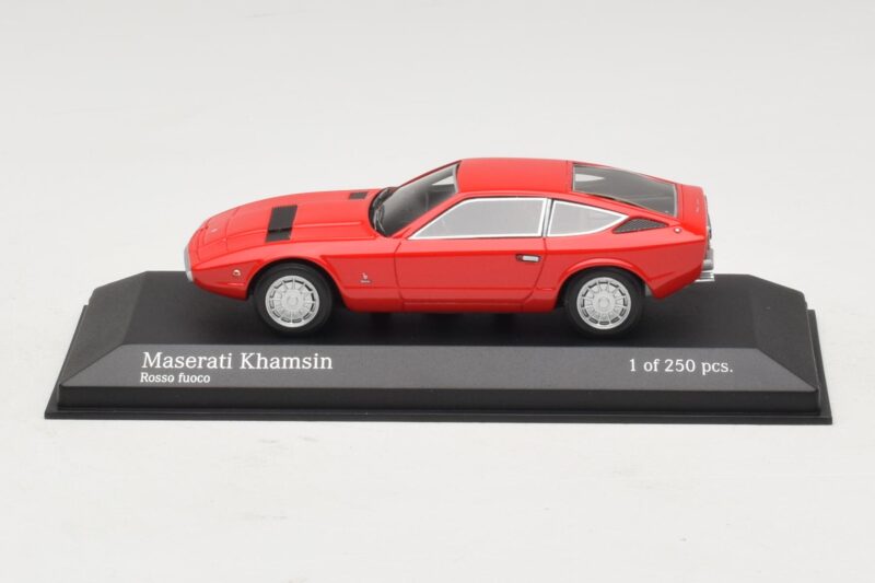Maserati Khamsin Červený Minichamps 1:43 437123224 Kov
