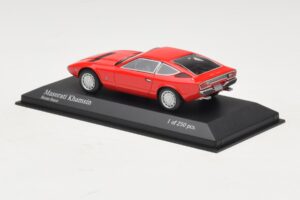 Maserati Khamsin Červený Minichamps 1:43 437123224 Kov – obrázek 3 z 4