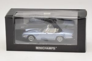 Maserati Mistral Spyder Light Blue Metallic Minichamps 1:43 437123432 Kov – obrázek 4 z 4