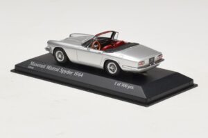 Maserati Mistral Spyder Stříbrný Minichamps 1:43 437123431 Kov – obrázek 3 z 4