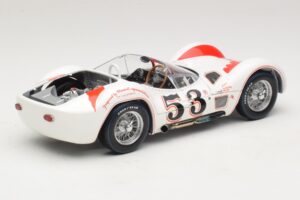 Maserati Tipo 61 #53 B. Krause Los Angeles Times Grand Prix Winner 1960 Minichamps 1:18 100601253 Kov – obrázek 3 z 8