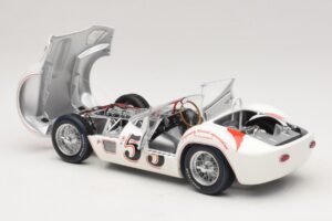 Maserati Tipo 61 #53 B. Krause Los Angeles Times Grand Prix Winner 1960 Minichamps 1:18 100601253 Kov – obrázek 5 z 8