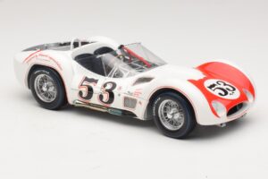 Maserati Tipo 61 #53 B. Krause Los Angeles Times Grand Prix Winner 1960 Minichamps 1:18 100601253 Kov – obrázek 6 z 8