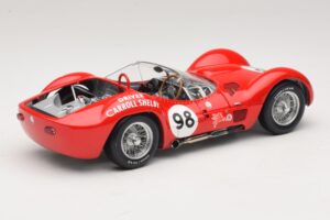 Maserati Tipo 61 #98 C. Shelby Times Mirror Grand Prix for Sportscars 1960 Minichamps 1:18 100601298 Kov – obrázek 3 z 8