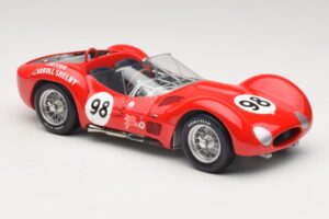 Maserati Tipo 61 #98 C. Shelby Times Mirror Grand Prix for Sportscars 1960 Minichamps 1:18 100601298 Kov – obrázek 6 z 8