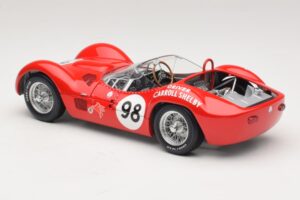 Maserati Tipo 61 #98 C. Shelby Times Mirror Grand Prix for Sportscars 1960 Minichamps 1:18 100601298 Kov – obrázek 7 z 8