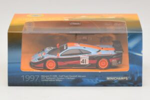McLaren F1 GTR Gulf Team Davidoff #41 P-H. Raphanel / J-M. Gounon FIA GT Championship 1997 Minichamps 1:43 533174341 Kov – obrázek 4 z 4
