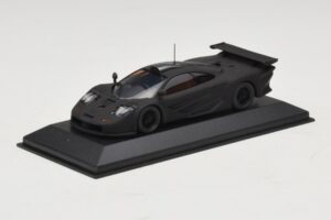McLaren F1 GTR Longtail Černý Matný 1997 Minichamps 1:43 MCLAREN010 Kov