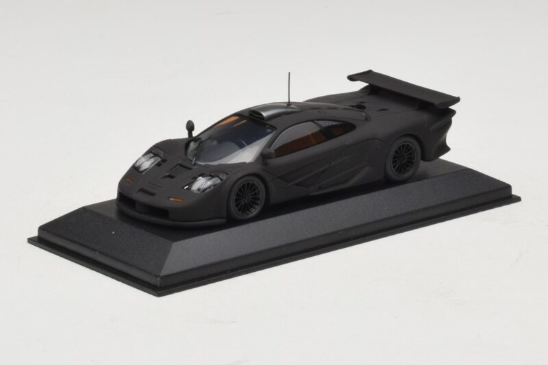 McLaren F1 GTR Longtail Černý Matný 1997 Minichamps 1:43 MCLAREN010 Kov