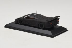 McLaren F1 GTR Longtail Černý Matný 1997 Minichamps 1:43 MCLAREN010 Kov – obrázek 2 z 4