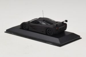 McLaren F1 GTR Prototype Černá Matná S Černými Koly Minichamps 1:43 MCLAREN009 Kov – obrázek 2 z 4