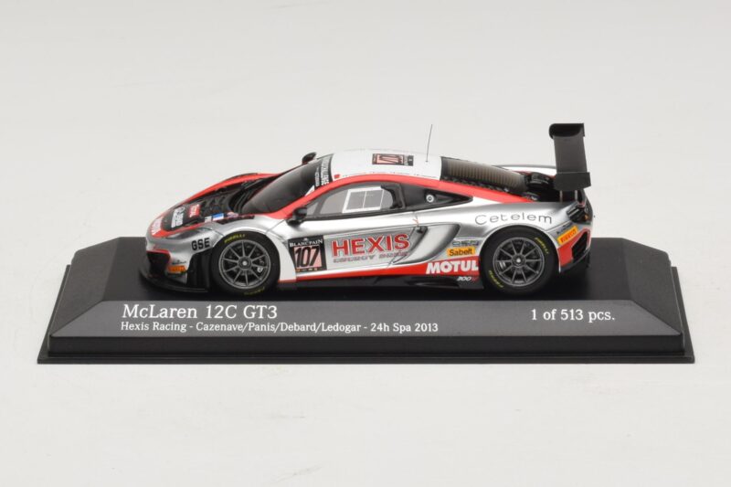 McLaren MP4-12C GT3 #107 Hexis Racing Cazenave / O. Panis 24 Hours of Spa 2013 Minichamps 1:43 McLaren MP4-12C GT3 #107 Hexis Racing Cazenave / O. Panis 24 Hours of Spa 2013 Minichamps 1:43 437131397 Kov
