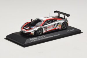 McLaren MP4-12C GT3 #107 Hexis Racing Cazenave / O. Panis 24 Hours of Spa 2013 Minichamps 1:43 437131397 Kov – obrázek 2 z 4