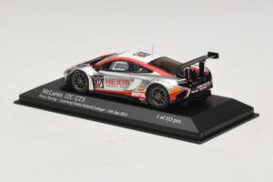McLaren MP4-12C GT3 #107 Hexis Racing Cazenave / O. Panis 24 Hours of Spa 2013 Minichamps 1:43 437131397 Kov – obrázek 3 z 4