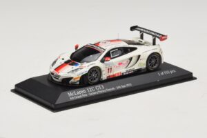 McLaren MP4-12C GT3 #11 Art Grand Prix Leclerc / Parisy 24 Hours of Spa 2013 Minichamps 1:43 437131311 Kov – obrázek 2 z 4