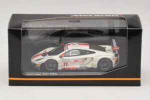 McLaren MP4-12C GT3 #11 Art Grand Prix Leclerc / Parisy 24 Hours of Spa 2013 Minichamps 1:43 437131311 Kov – obrázek 4 z 4