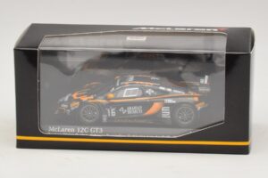 McLaren MP4-12C GT3 #16 Boutsen Racing Schmetz / Demirdjian 24 Hours of Spa 2014 Minichamps 1:43 437141316 Kov – obrázek 4 z 4