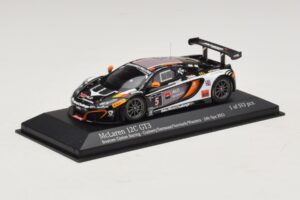 McLaren MP4-12C GT3 #5 Boutsen Racing Guilvert / Dermont 24 Hours of Spa 2013 Minichamps 1:43 437131305 Kov – obrázek 2 z 4