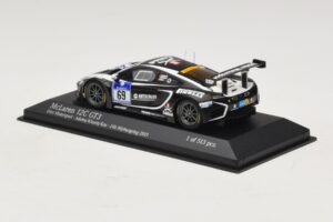 McLaren MP4-12C GT3 #69 Dorr Motorsport Adams / Klasen 24 Hours of Nurburgring 2014 Minichamps 1:43 437131399 Kov – obrázek 3 z 4
