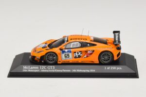 McLaren MP4-12C GT3 #69 Dorr Motorsport Adams / S. Asch 24 Hours of Nurburgring 2014 Minichamps 1:43 437141369 Kov