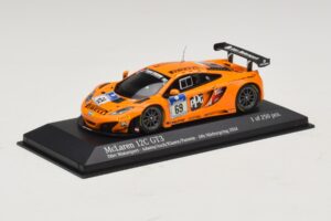 McLaren MP4-12C GT3 #69 Dorr Motorsport Adams / S. Asch 24 Hours of Nurburgring 2014 Minichamps 1:43 437141369 Kov – obrázek 2 z 4