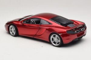 McLaren MP4-12C Červená Metalíza Minichamps 1:18 110133022 Kov – obrázek 7 z 8