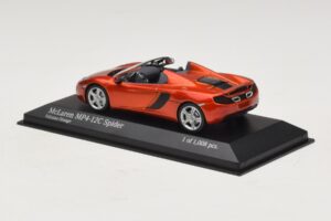 McLaren MP4-12C Spider Oranžová Metalíza Minichamps 1:43 530133030 Kov – obrázek 3 z 4