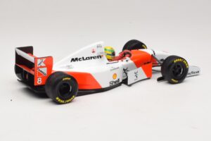 McLaren MP4/8 Ford #8 A. Senna Winner European GP 1993 Minichamps 1:18 540931818 Kov – obrázek 6 z 7
