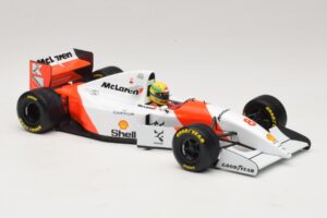 McLaren MP4/8 Ford #8 A. Senna Winner European GP 1993 Minichamps 1:18 540931818 Kov – obrázek 7 z 7