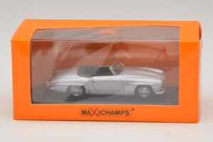 Mercedes 190 SL W121 Stříbrný Maxichamps 1:43 940033130 Kov – obrázek 4 z 4