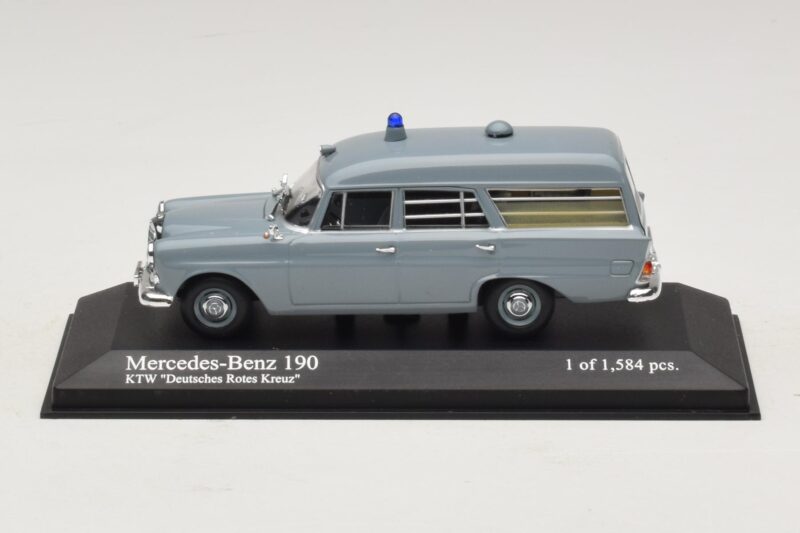 Mercedes 190 W110 Sanitka DRK Minichamps 1:43 400037270 Kov